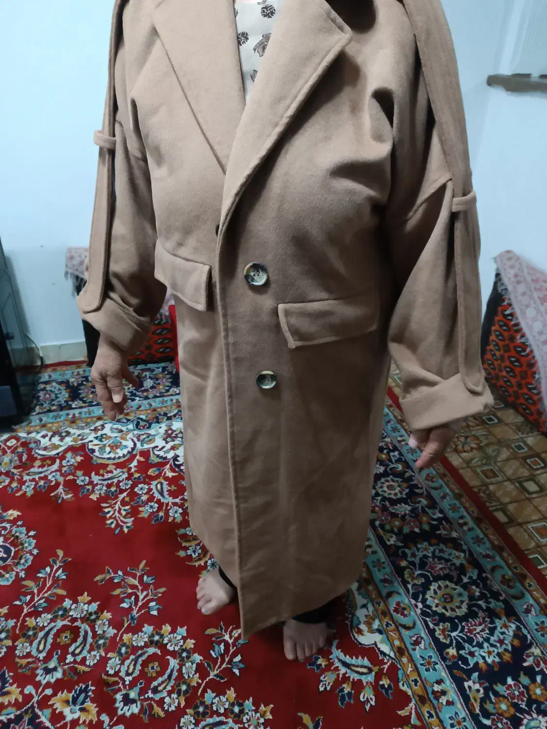 پالتو قهوهای|لباس|شاهرود, |دیوار