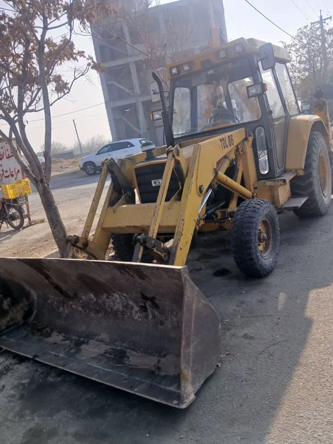 یک دستگاه بیل بکهو مدل 86|خودرو سنگین|بناب, |دیوار