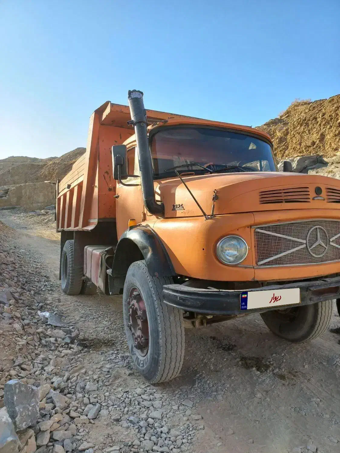 فروش بنز تک ۱۳۵۴|خودرو سنگین|تویسرکان, |دیوار