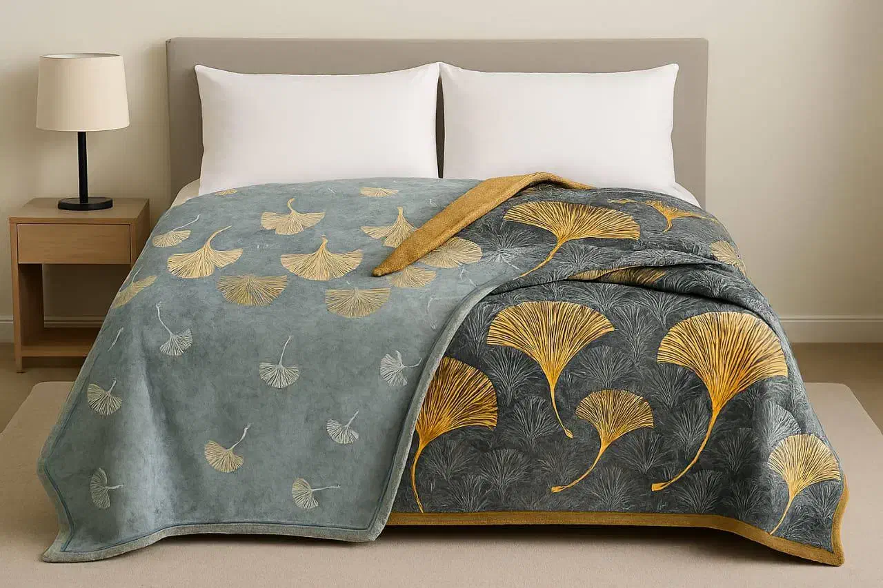 پتو وارداتی دورو نیمه سنگین|رختخواب، بالش، پتو|ساوه, |دیوار