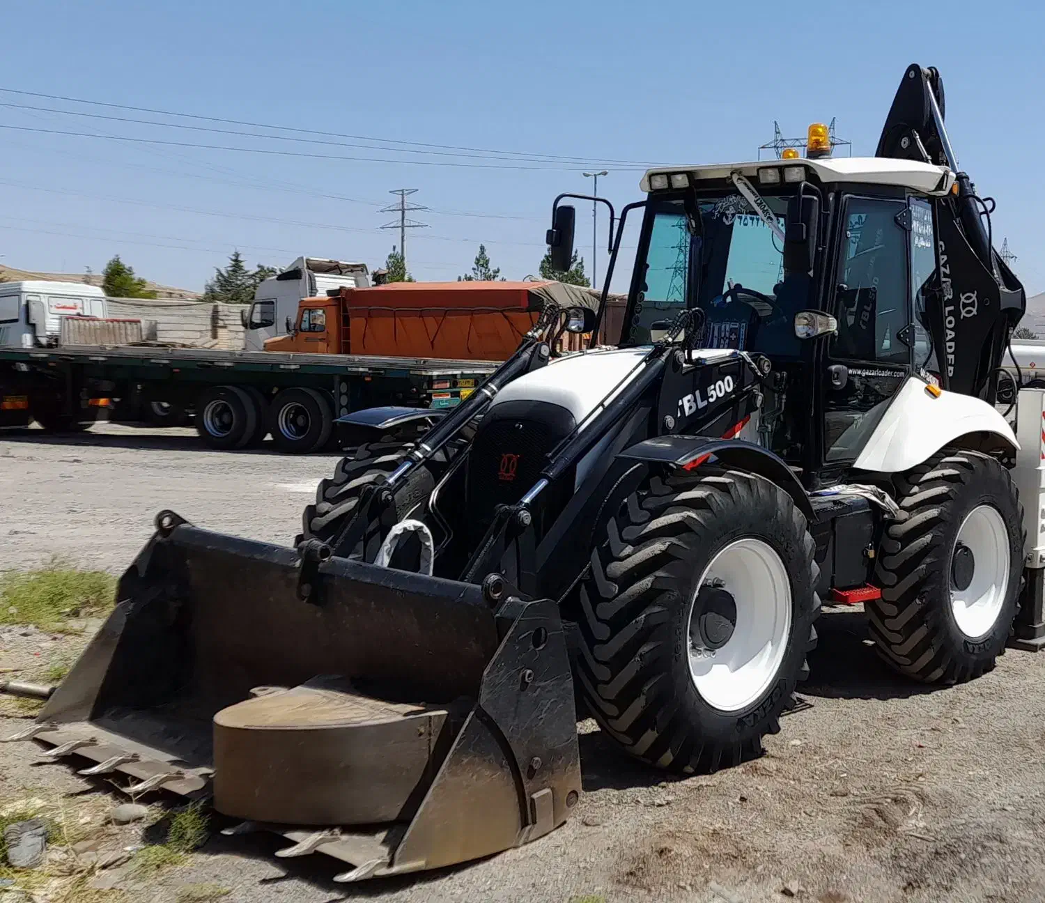 بیل بکهو لودر ۵۰۰ گازار لودر|خودرو سنگین|کندوان, |دیوار