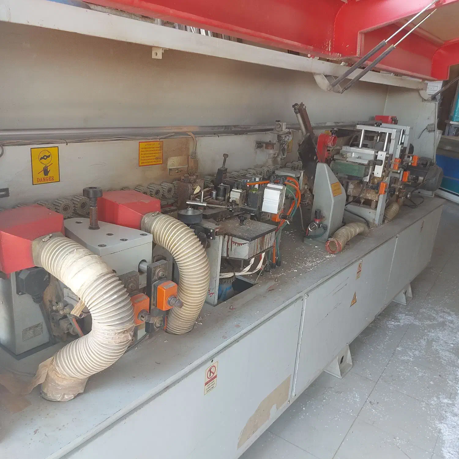 لبه چسبان دامار ۶ایستگاه پیشفرزدار|ماشین‌آلات صنعتی|شیراز, شهرک گلها|دیوار