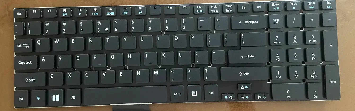 کیبورد لپ تاپ ایسر|قطعات و لوازم جانبی رایانه|اراک, |دیوار