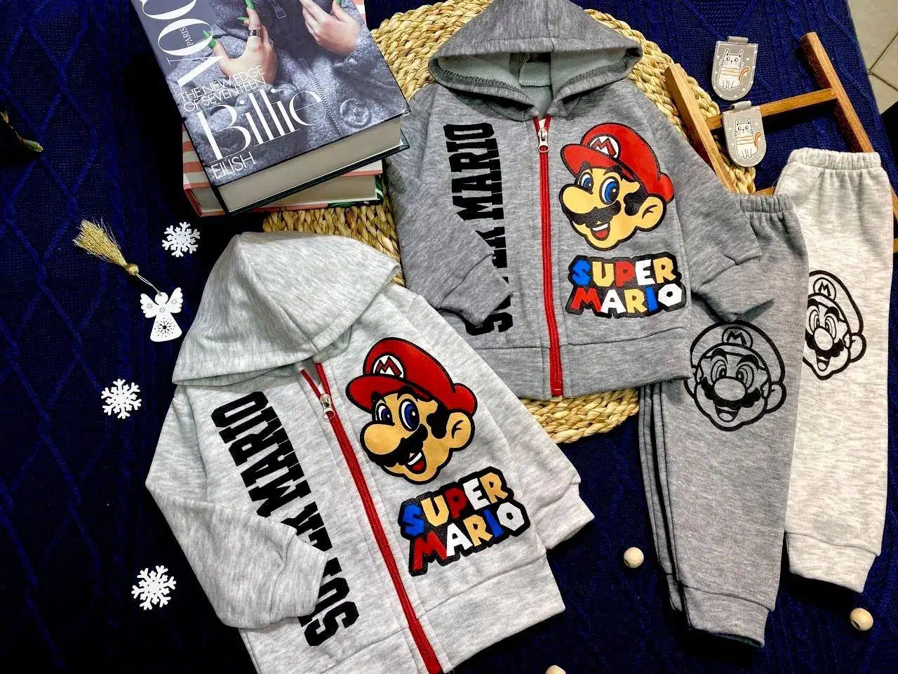 عمده - هودی شلوار زمستانی تو کرکی سوپر ماریو|کفش و لباس بچه|مشهد, هفده شهریور|دیوار
