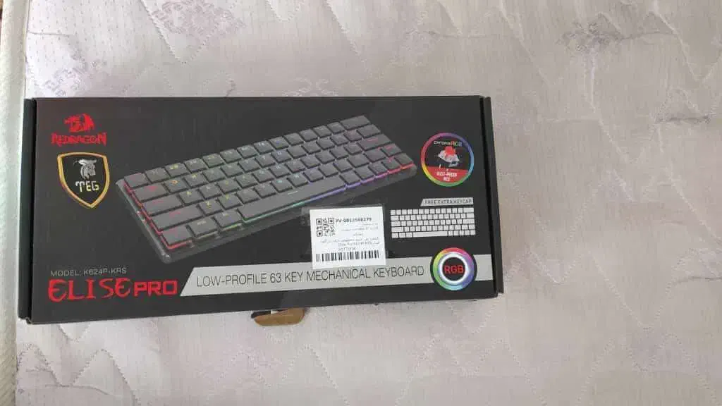 کیبورد گیمینگ ردراگون مدل k624 رد سوییچ - در حد آک|قطعات و لوازم جانبی رایانه|تهران, حصار بوعلی|دیوار