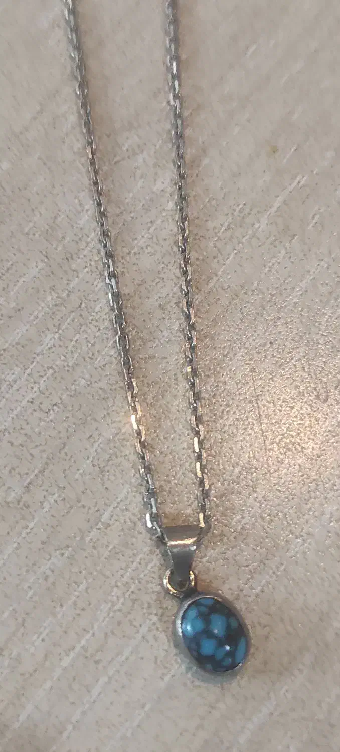 گردنبند همراه با پلاک نقره|جواهرات|تهران, فدک|دیوار