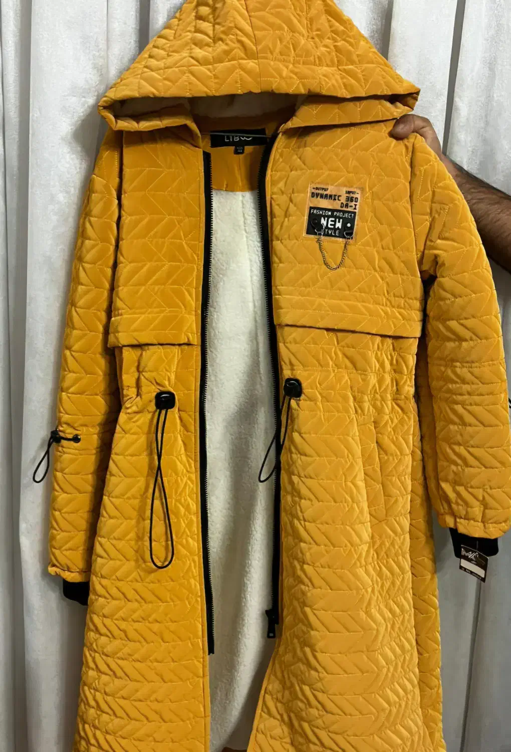 پالتو داخل خز کاملا نو|لباس|برخوار, |دیوار