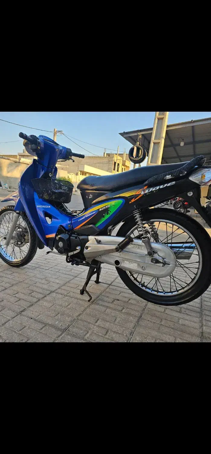 هندا ویو ژاپن مدل ۸۹ تمام فابریک دست اول|موتورسیکلت|دیلم, |دیوار