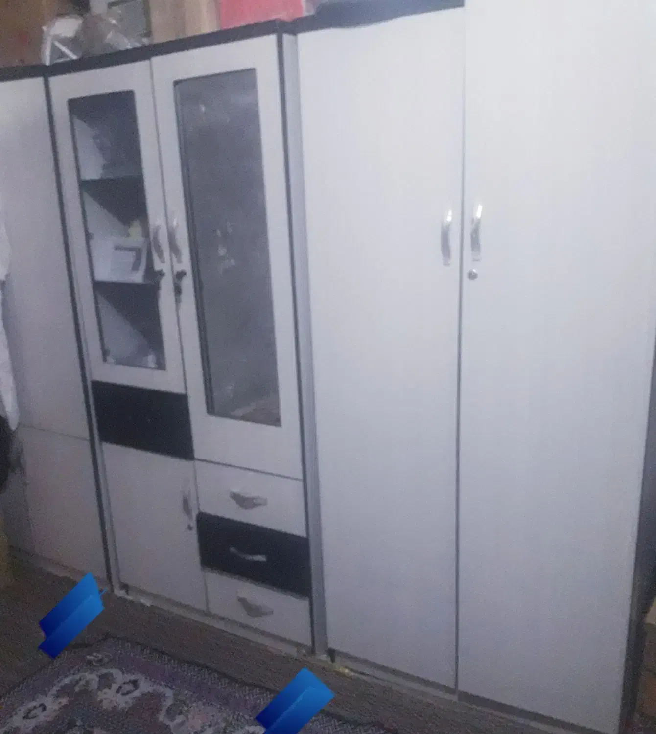 کمد سه تیکه تمیز|جاکفشی، کمد، دراور|انبارآلوم, |دیوار