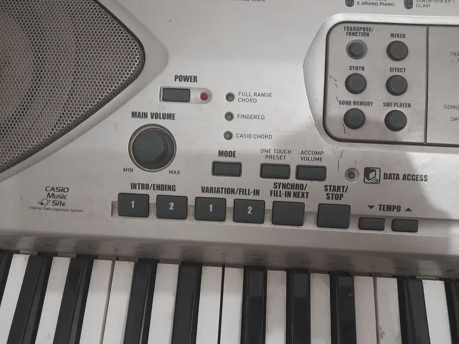 ارگcasio ctk90|پیانو، کیبورد، آکاردئون|خوی, |دیوار