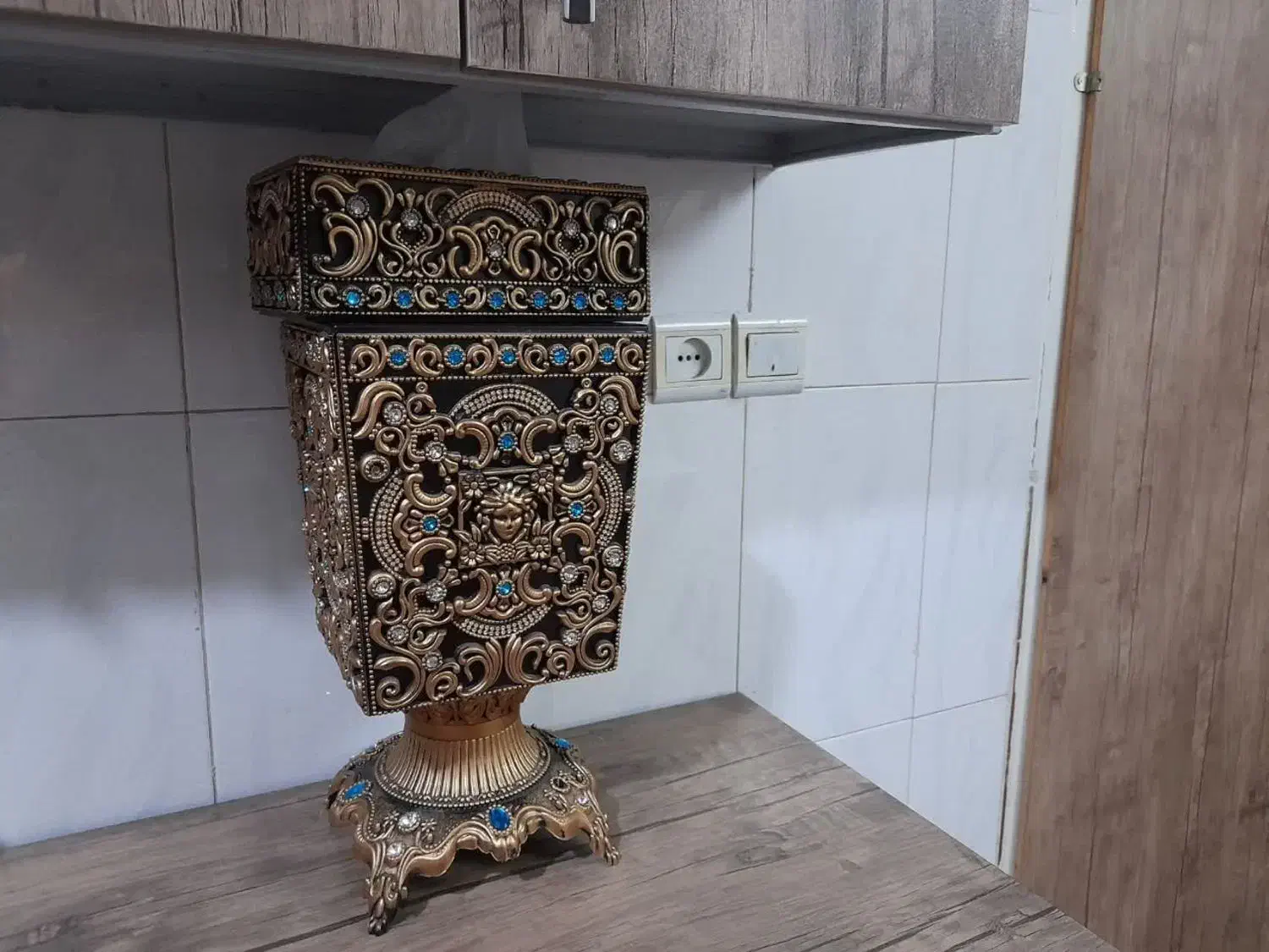 سطل آشغال و جا دستمالی|لوازم نظافت|قم, ولیعصر|دیوار