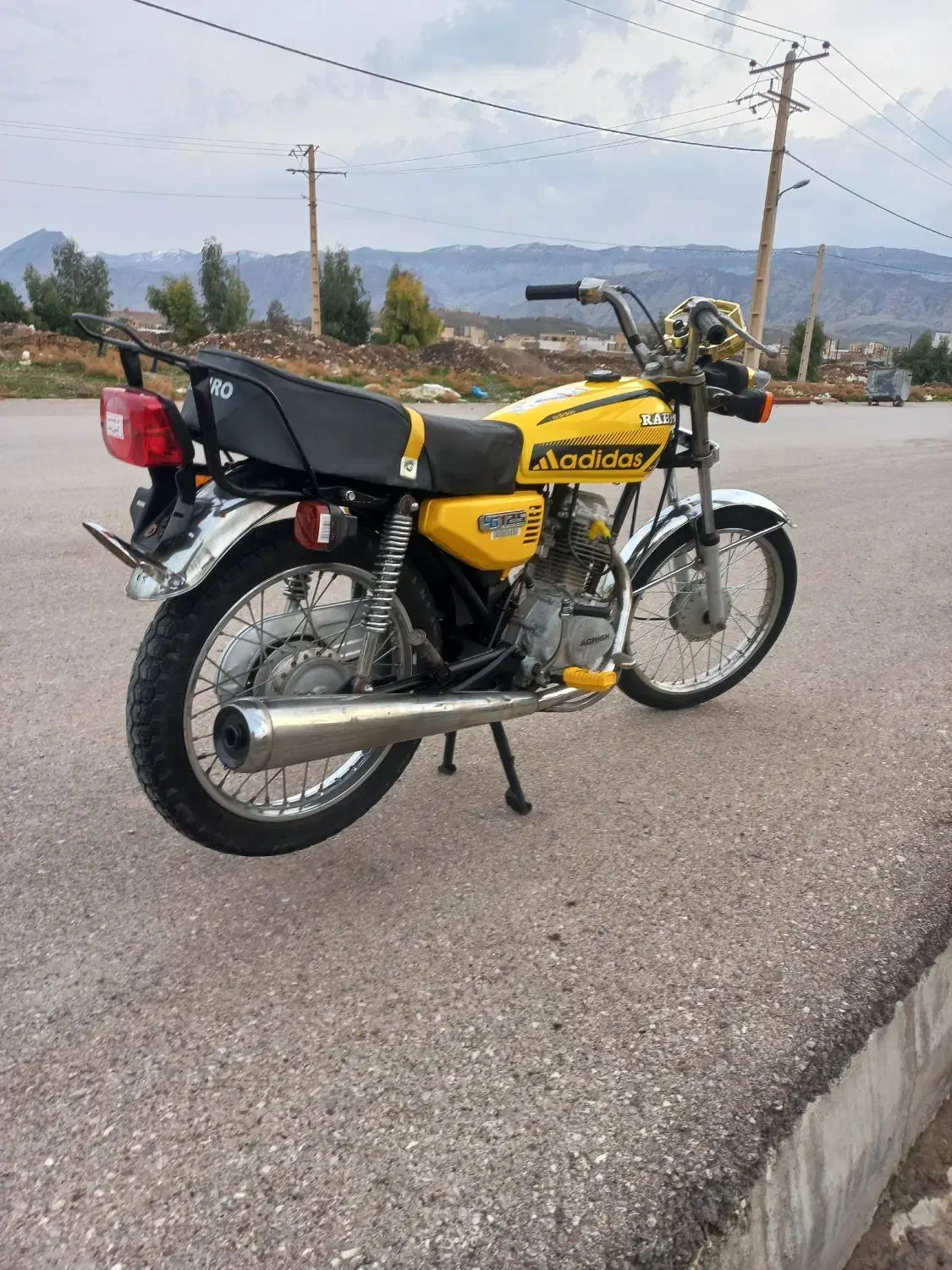 موتور مزایده  مدل ۹۴|موتورسیکلت|ایلام, |دیوار