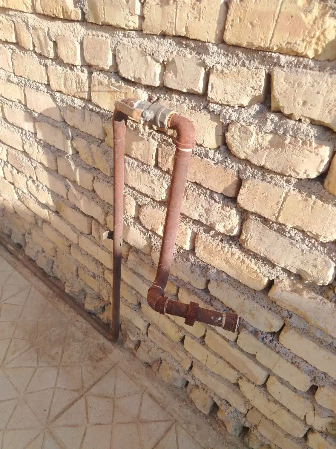 فروش چندین متر لوله گاز سالم|مصالح و تجهیزات ساختمان|داراب, |دیوار