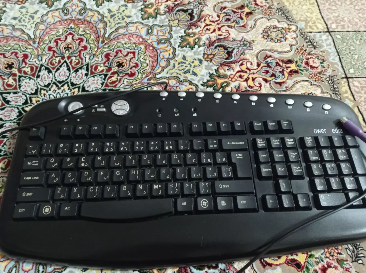 فروش کیبورد برند power media|قطعات و لوازم جانبی رایانه|پارسآباد, |دیوار