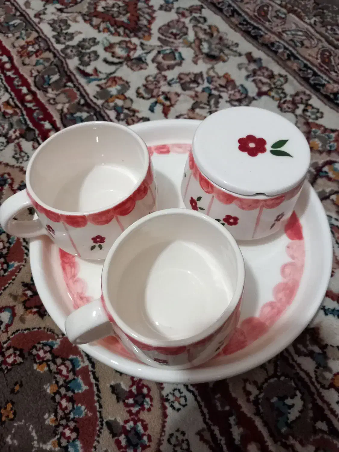 ست دو نفره چای خوری|ظروف سرو و پذیرایی|جعفرآباد, |دیوار