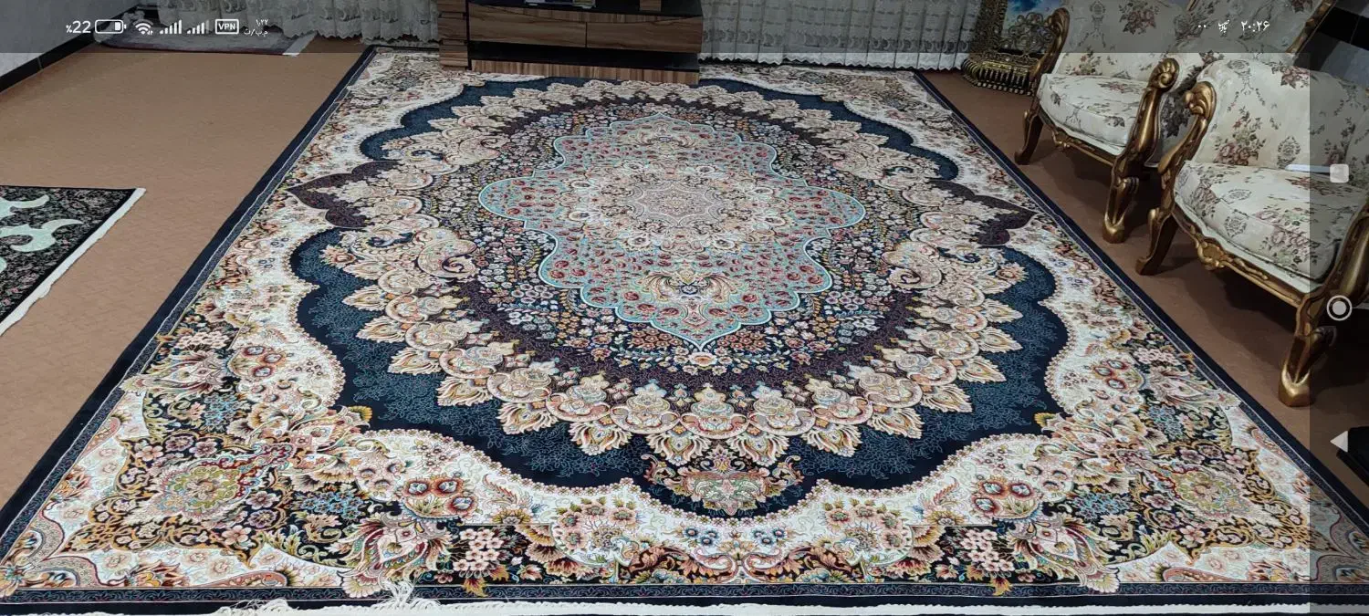 فرش 700شانه در حد نو|فرش|پارسآباد, |دیوار