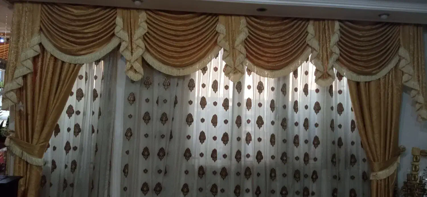 پرده|پرده، رانر، رومیزی|اهواز, کمپلو شمالی|دیوار