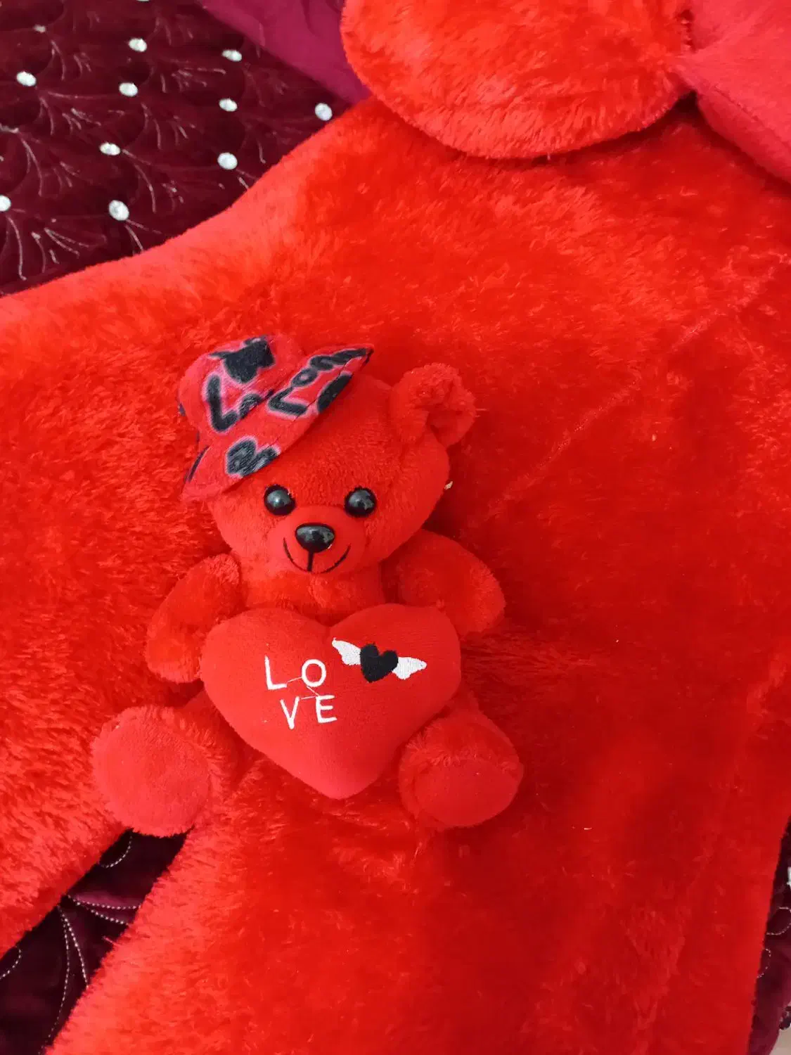 عروسک خرسی بزرگ|اسباببازی بچه|برخوار, |دیوار