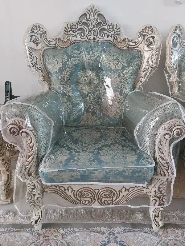 مبل ۷ نفره همراه کاور|مبلمان خانگی و میز عسلی|تهران, دولتخواه شمالی|دیوار