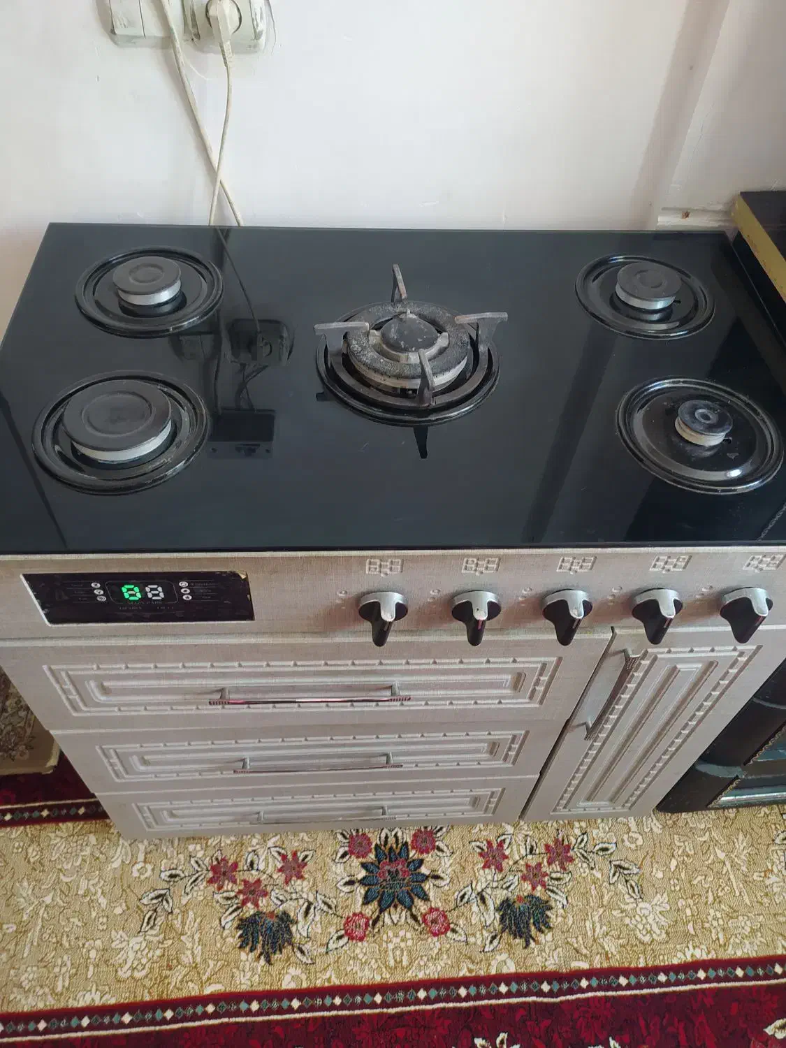 اجاق گاز طرح فر mdf|اجاق گاز و لوازم برقی پخت‌وپز|ماهدشت, |دیوار