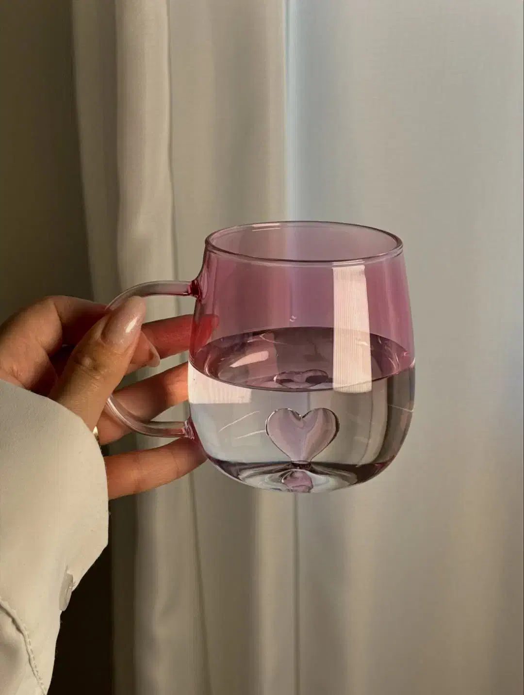 لیوان پیرکس قلبی|ظروف سرو و پذیرایی|برازجان, |دیوار