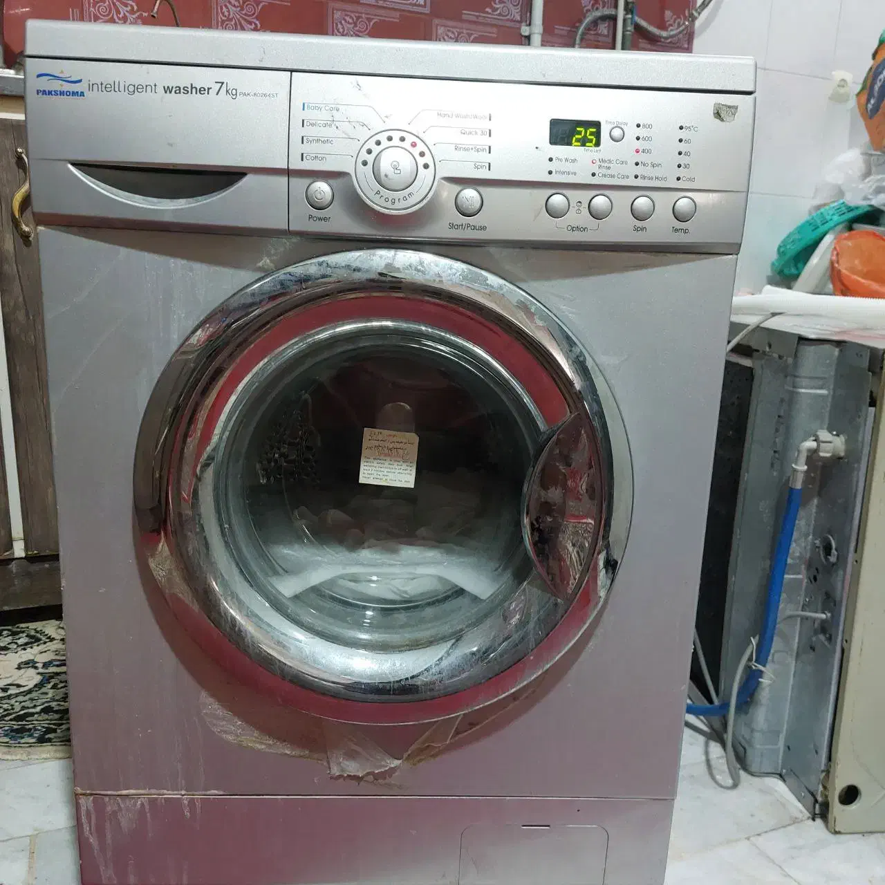 خرید فروش لباسشویی ضایعاتی و نیاز به تعمیر|ماشین لباسشویی و خشک‌کن لباس|برخوار, |دیوار