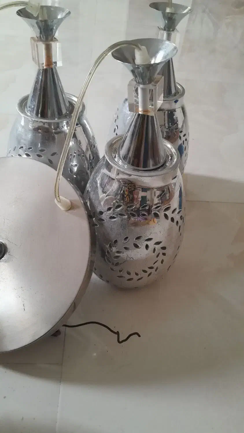 لوسترسه شاخه|لوستر و چراغ آویز|رشت, پاستوریزه|دیوار