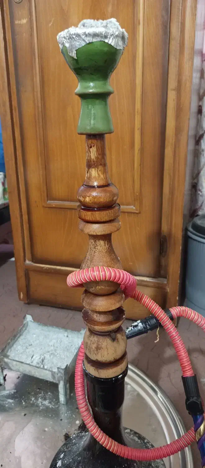 قلیان تنه گردو|زیورآلات و اکسسوری|ایذه, |دیوار