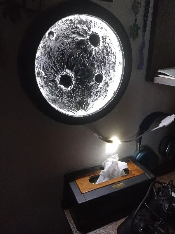 ماه چراغ|چراغ خواب و آباژور|رشت, کوی مهر|دیوار