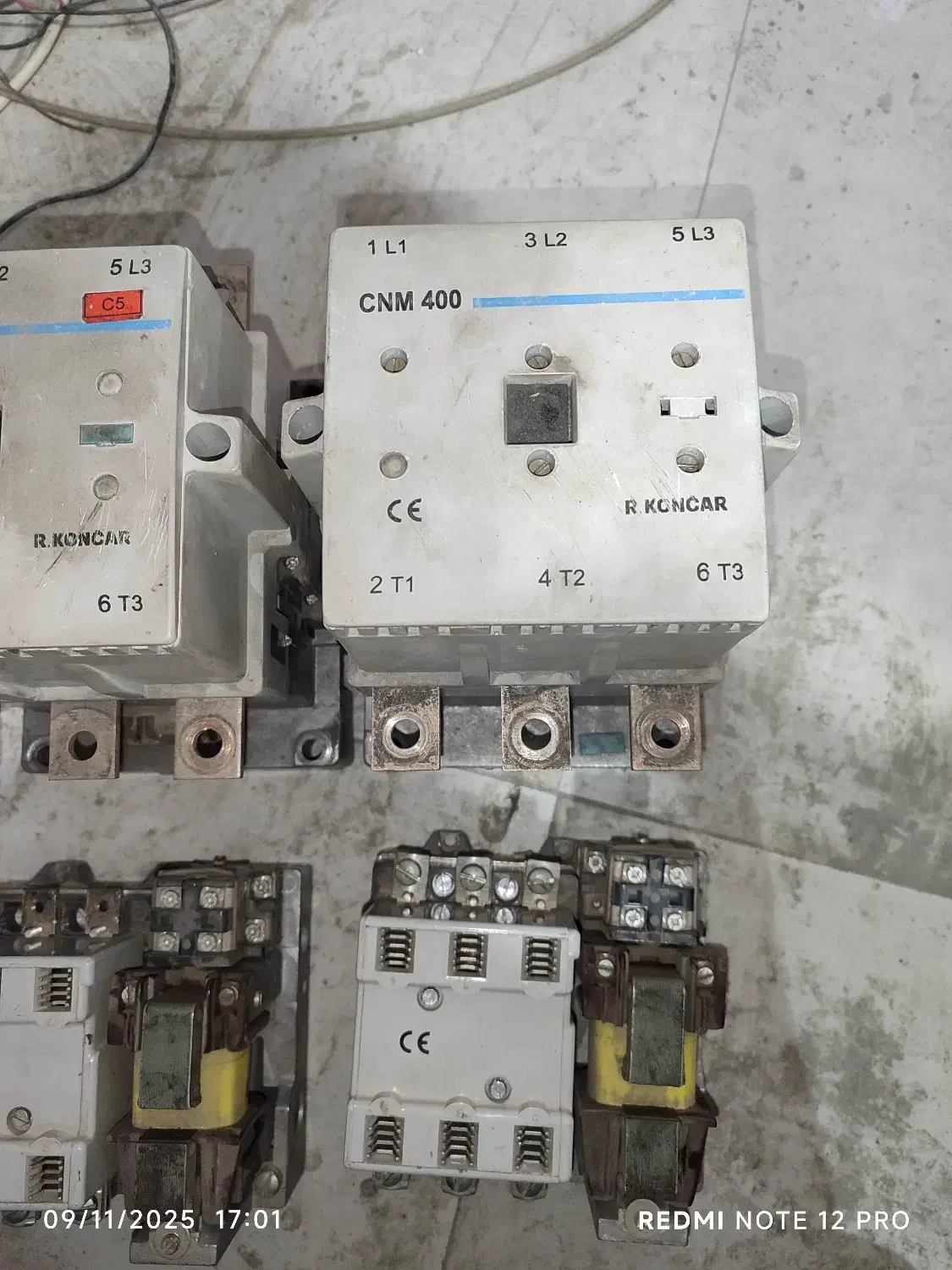 کنتاکتور کونکار استوک سالم|ابزارآلات|فلاورجان, |دیوار