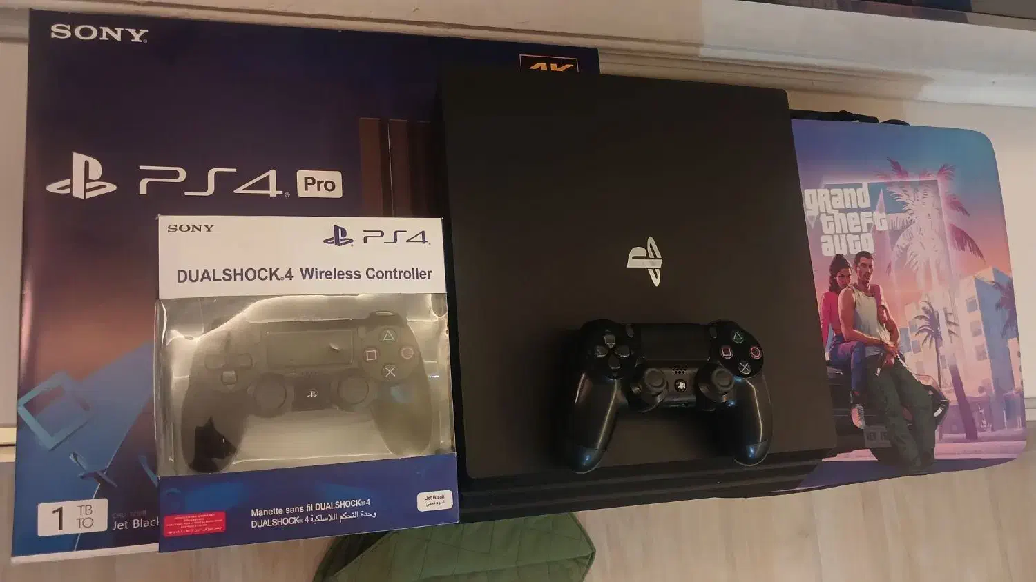 ps4 pro 7216 نو کپیخور دو دسته با کیف|کنسول، بازی ویدئویی و آنلاین|تهران, شهرک آزادی|دیوار