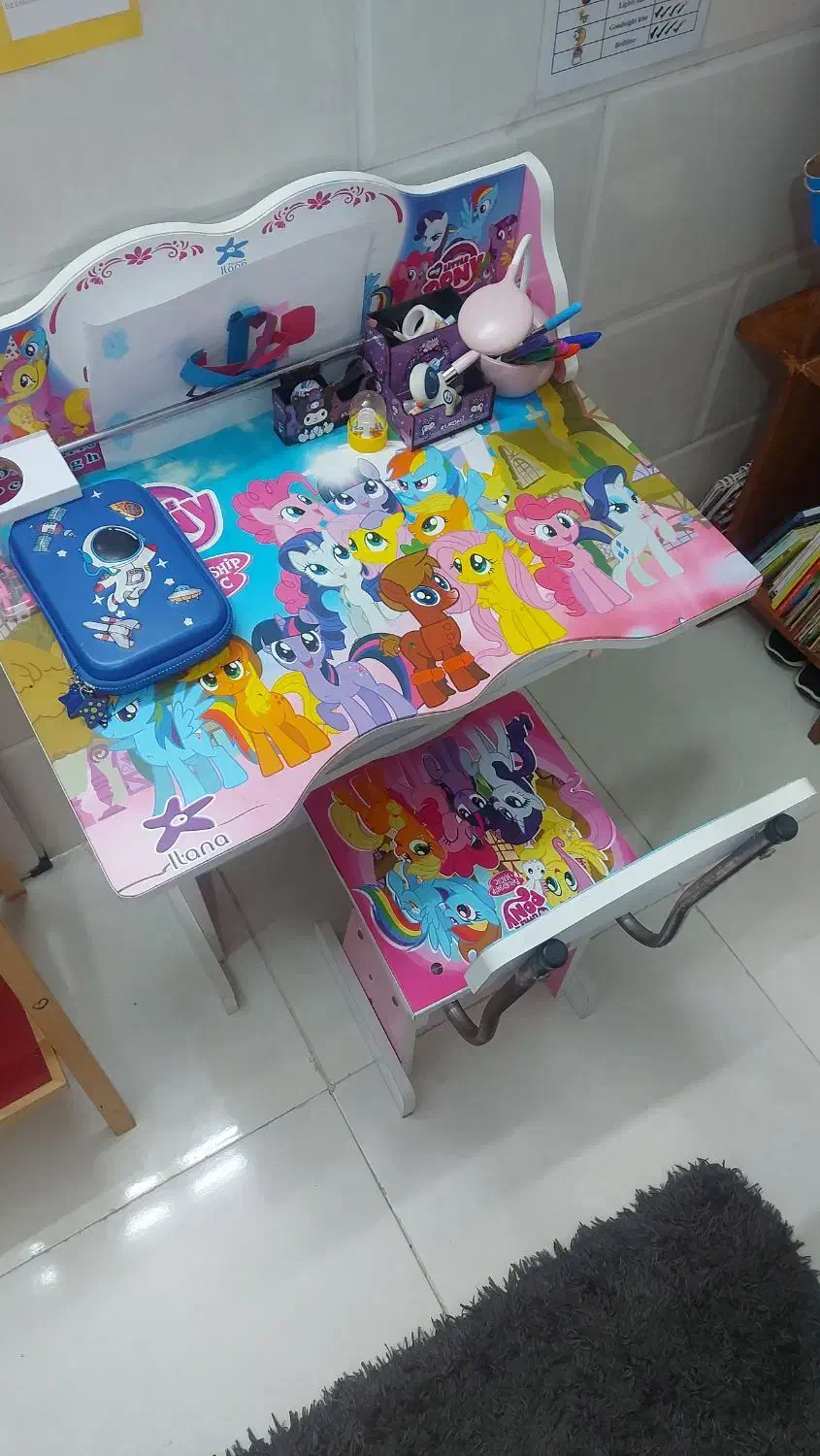 میزتحریر بچه گانه سالم و تمیز|میز تحریر و کامپیوتر|لنگرود, |دیوار