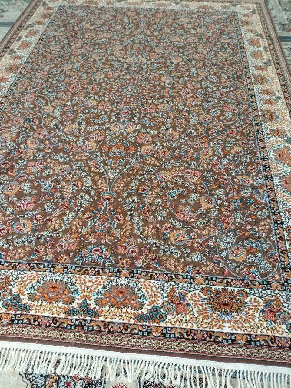 یک جفت فرش 9متری 700شانه|فرش|نجف‌آباد, کشاورز|دیوار