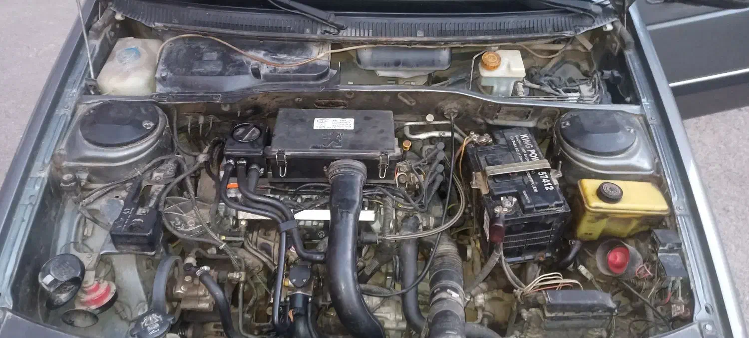 پژو پارس مدل 90 دور رنگ|خودرو سواری و وانت|الوند, |دیوار