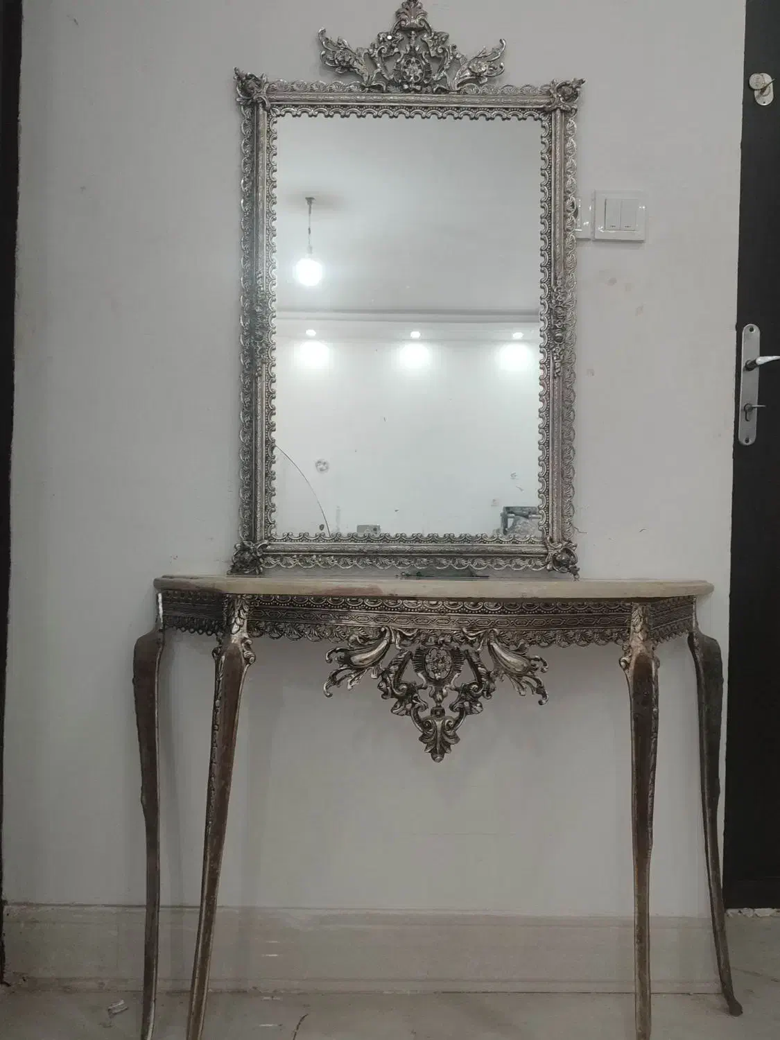 آینه شمدان|مبلمان خانگی و میز عسلی|کنگاور, |دیوار