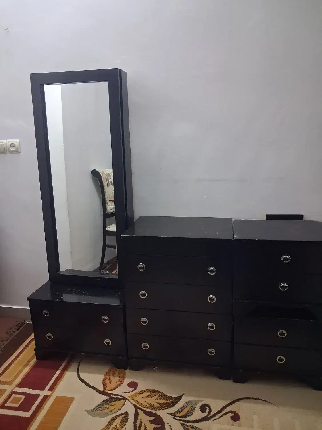 پا تختی|جاکفشی، کمد، دراور|آبیک, |دیوار