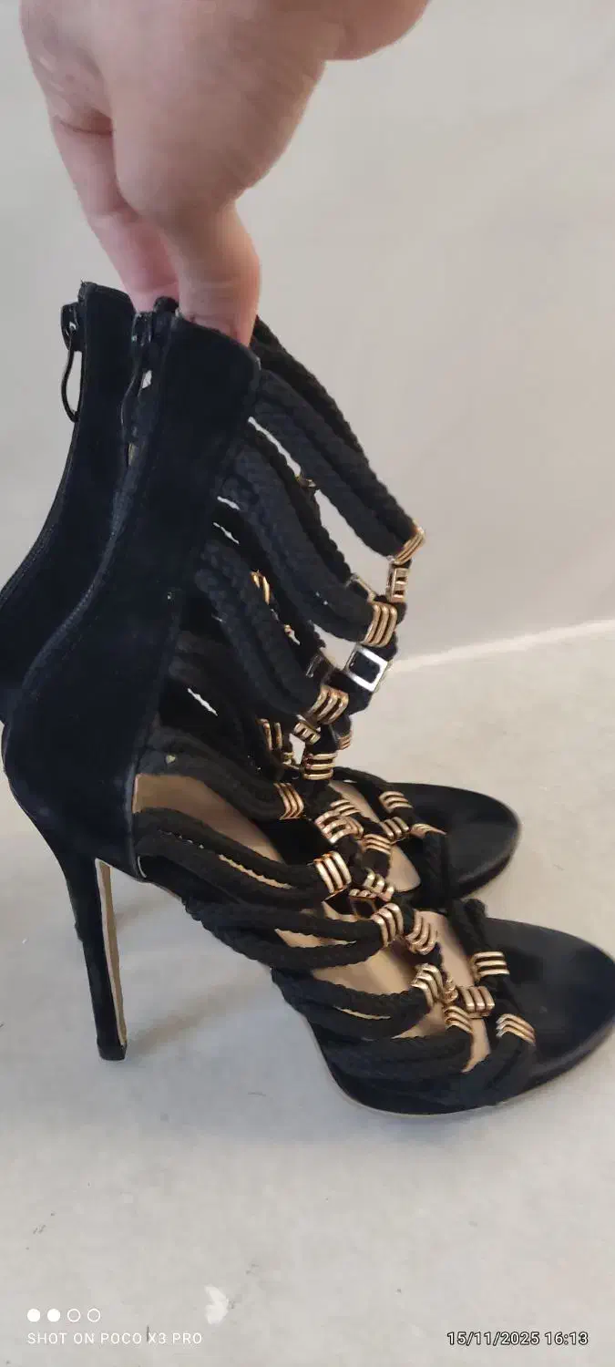 کفش مجلسی پاشنه بلند|کیف، کفش، کمربند|فسا, |دیوار