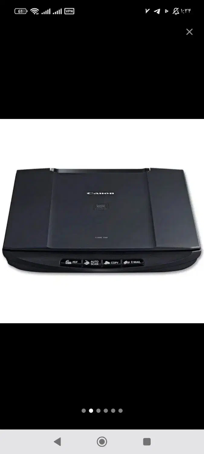 اسکنر Canon LiDE 110  دست‌دوم تمیز و سالم|پرینتر، اسکنر، کپی، فکس|اصفهان, ملک‌شهر|دیوار