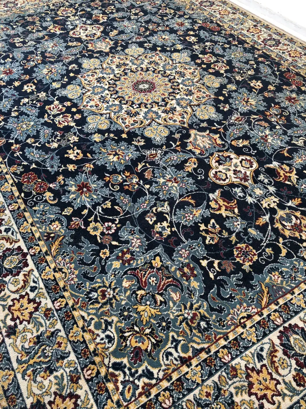 قالی ۹ متری|فرش|کرمان, |دیوار