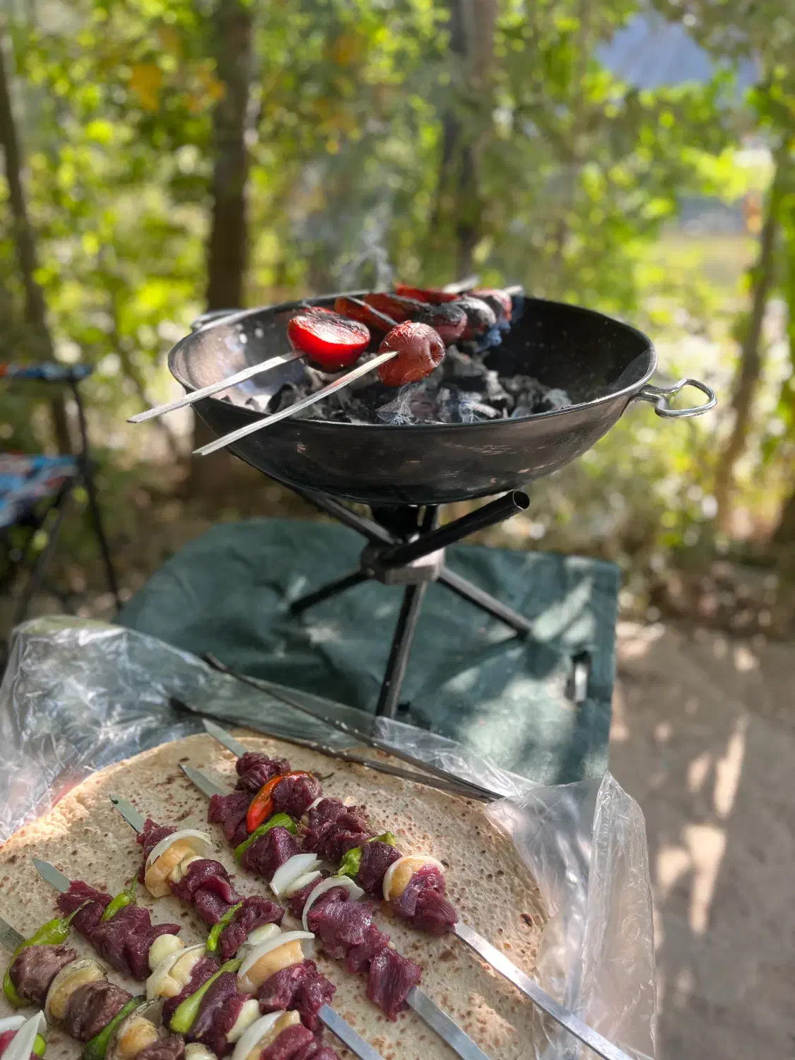 اتشدان هیزمی منقل|کوهنوردی و کمپینگ|کاشان, فاز ۱ ناجی آباد|دیوار