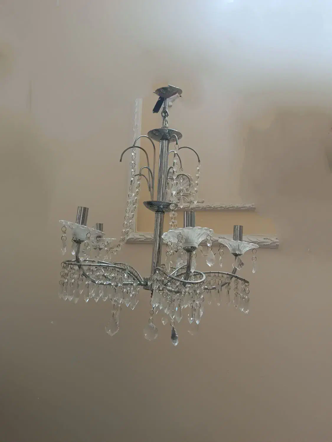 لوستر درحد نو|لوستر و چراغ آویز|اهواز, بهارستان|دیوار