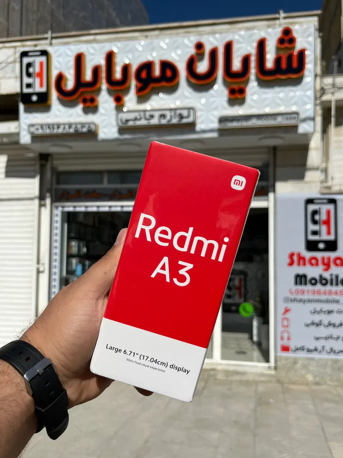 گوشی 128/4 redmi A3 همراه با گارانتی ۱۸ماهه|موبایل|کرمانشاه, |دیوار