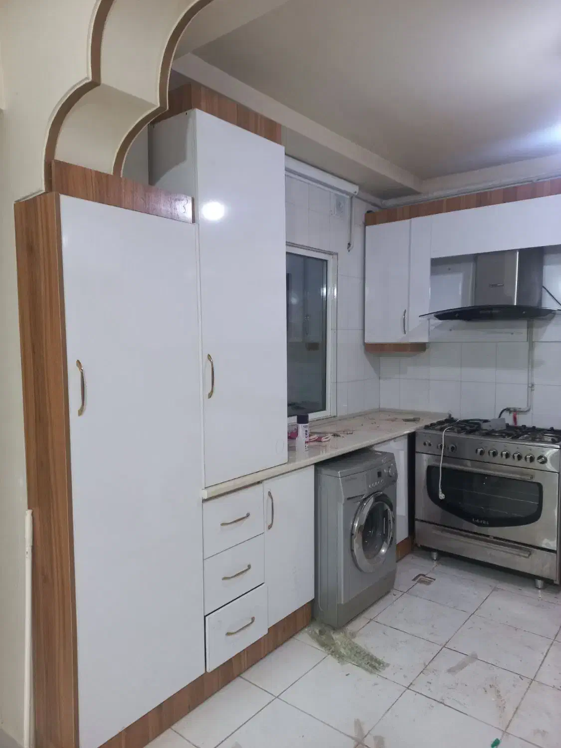 کابینت باز سازی شده یک روزه 563|مصالح و تجهیزات ساختمان|سمنان, |دیوار