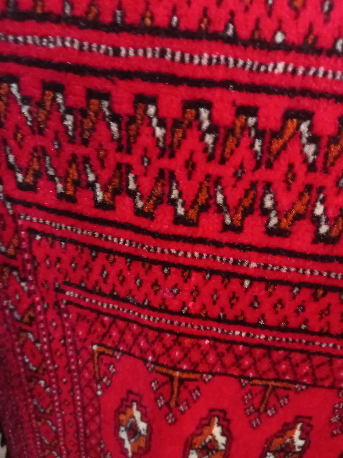 پشتی ترکمنی دستباف|پشتی|مشهد, استاد یوسفی (شهرک غرب)|دیوار