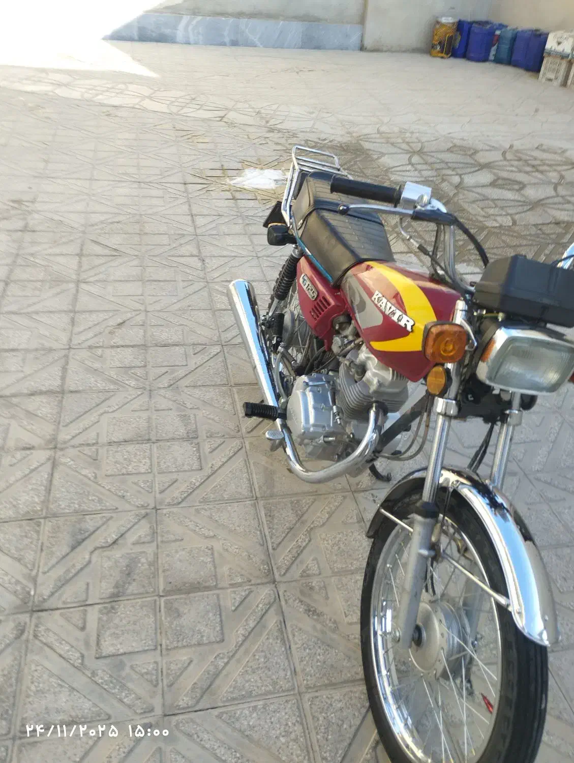 فروش موتور هوندا ۱۲۵|موتورسیکلت|ساوه, |دیوار