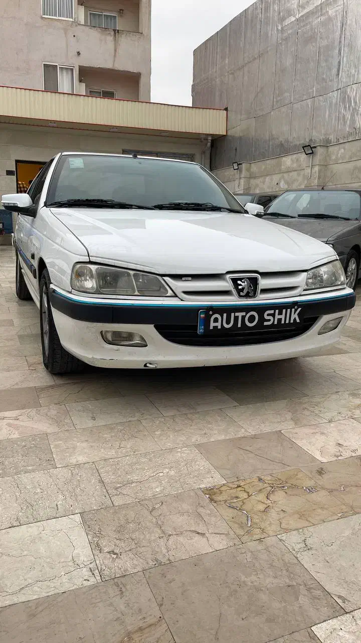 پژو پارس (دوگانه سوز) 1394 سفید(اقساطی)|خودرو سواری و وانت|آمل, |دیوار