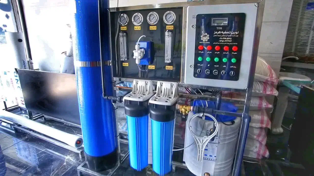 تصفیه آب نیمه صنعتی ۲۴۰۰ گالن tds انلاین|آبسردکن و تصفیه آب|صفادشت, |دیوار