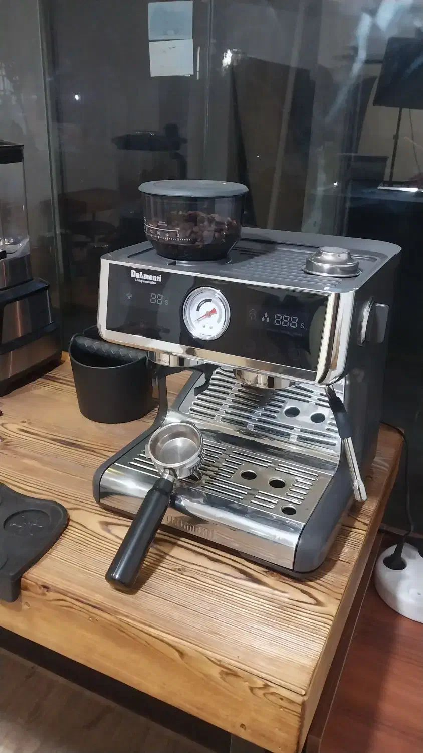 اسپرسوساز دیجیتال لمسی دلمونتی DL660|سماور، چای‌ساز، قهوه‌ساز|قائم‌شهر, |دیوار