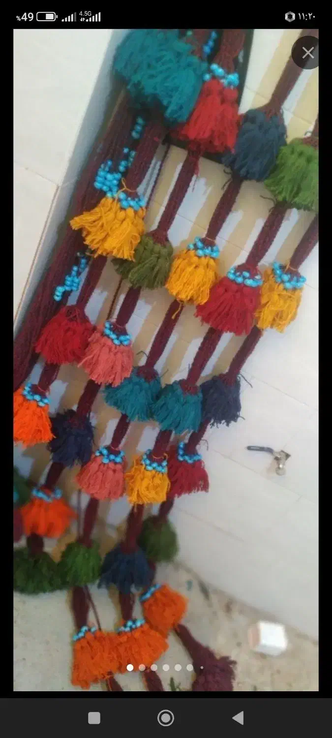 ریسه|ریسه و چراغ تزئینی|اصفهان, خانه اصفهان|دیوار