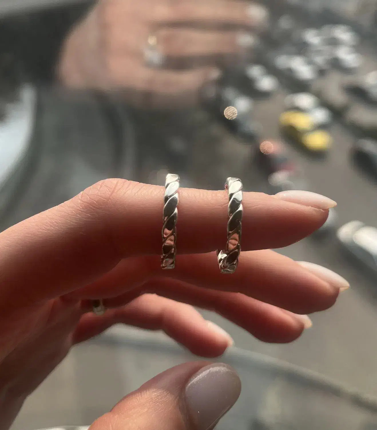 گوشواره حلقه ای نقره|جواهرات|تهران, قیطریه|دیوار